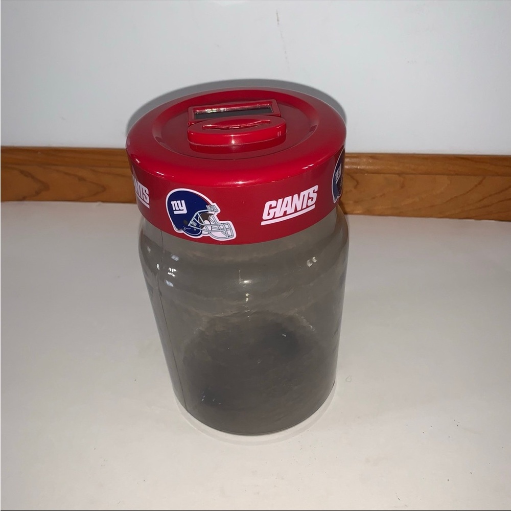 NY Giants Electric Counting Coin Bank